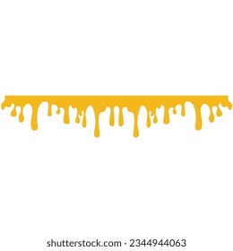 Honey Drops Vector Honey Yellow Design