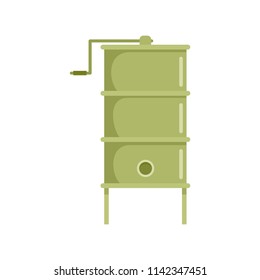 Honey extract tool icon. Flat illustration of honey extract tool vector icon for web isolated on white