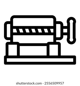 Honey extractor processing machine pressing honeycomb making delicious natural honey for beekeeping process