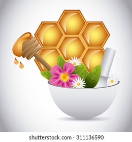 honey face cream design, vector illustration eps10 graphic 