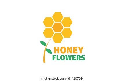 Honey Flowers Logo