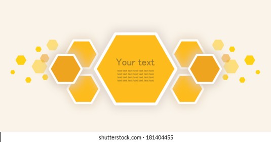 honey frame for text