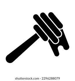 Honey Glyph Style vector icon which can easily modify or edit 
