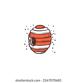 Honey hive icon flat vector design