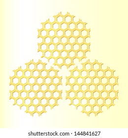 honey, honeycomb