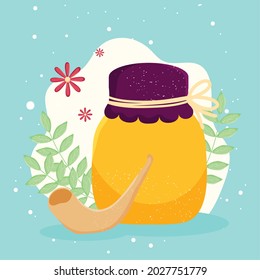 honey and horn rosh hashanah