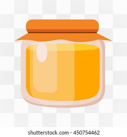 Honey icon cartoon. One icon of a large farm, gardening collection.