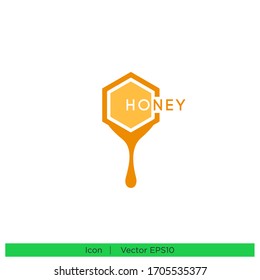 honey icon company logo template vector eps 10