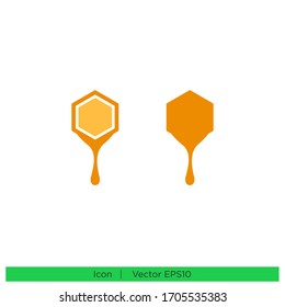 honey icon company logo template vector eps 10
