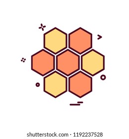 Honey icon design vector