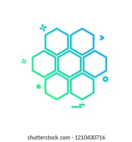 Honey icon design vector