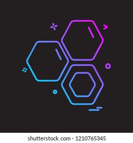 Honey icon design vector