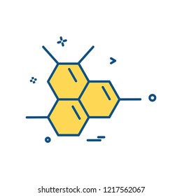 Honey icon design vector