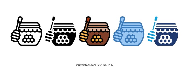 Honey Icon Element For Design