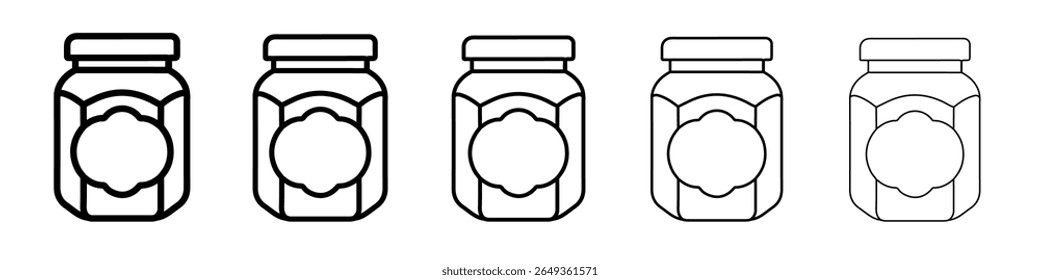 honey icon Flat design on isolated background