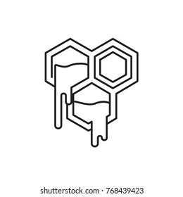 honey icon illustration isolated vector sign symbol