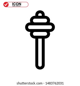 honey icon isolated sign symbol vector illustration - high quality black style vector icons 
