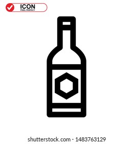 honey icon isolated sign symbol vector illustration - high quality black style vector icons 
