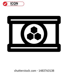honey icon isolated sign symbol vector illustration - high quality black style vector icons 
