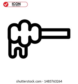 honey icon isolated sign symbol vector illustration - high quality black style vector icons 
