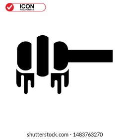 honey icon isolated sign symbol vector illustration - high quality black style vector icons 

