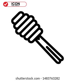 honey icon isolated sign symbol vector illustration - high quality black style vector icons 
