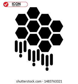 honey icon isolated sign symbol vector illustration - high quality black style vector icons 
