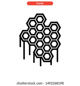 honey icon isolated sign symbol vector illustration - high quality black style vector icons
