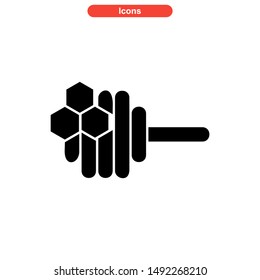 honey icon isolated sign symbol vector illustration - high quality black style vector icons
