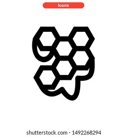honey icon isolated sign symbol vector illustration - high quality black style vector icons

