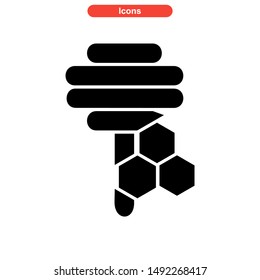 honey icon isolated sign symbol vector illustration - high quality black style vector icons

