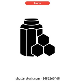 honey icon isolated sign symbol vector illustration - high quality black style vector icons
