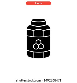 honey icon isolated sign symbol vector illustration - high quality black style vector icons
