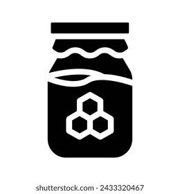 Honey icon. sign for mobile concept and web design. vector illustration