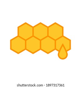 Honey icon sign vector,Symbol, logo illustration for web and mobile on white background color editable