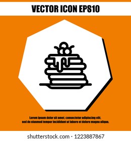 Honey icon vector