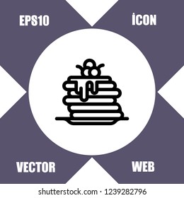 Honey icon vector