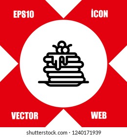 Honey icon vector