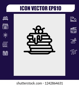 Honey icon vector