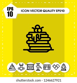 Honey icon vector