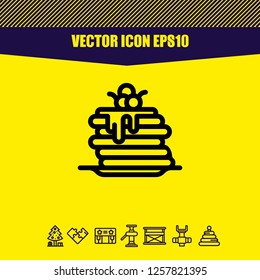 Honey icon vector