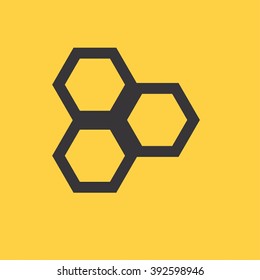 Honey icon vector