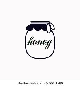 Honey  icon. Vector design.