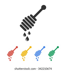 Honey icon vector. design style eps 10