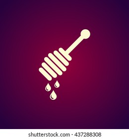 Honey icon vector. design style eps 10