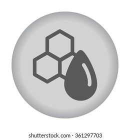 Honey icon. Vector eps 10.