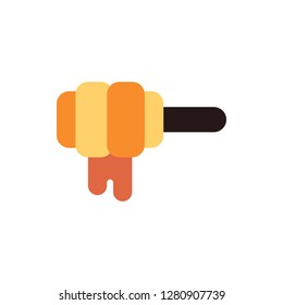 Honey Icon Vector Illustration in Flat Style for Any Purpose