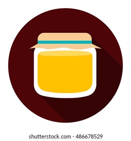 Honey icon of vector illustration for web and mobile
