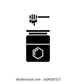 Honey icon vector image. Can also be used for food and drinks. Suitable for mobile apps, web apps and print media.