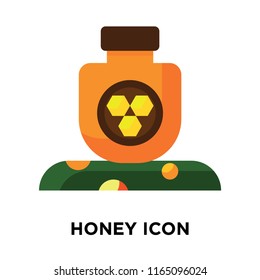 Honey icon vector isolated on white background, Honey transparent sign , colorful symbols